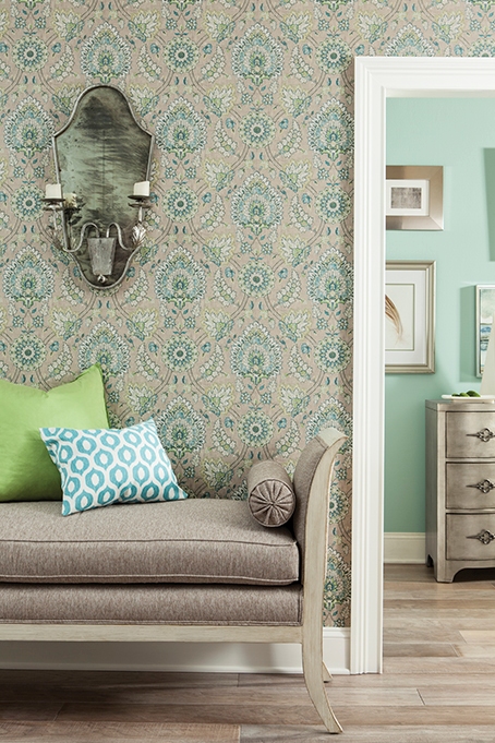 Обои Waverly Classics II WC7575 фото в интерьере